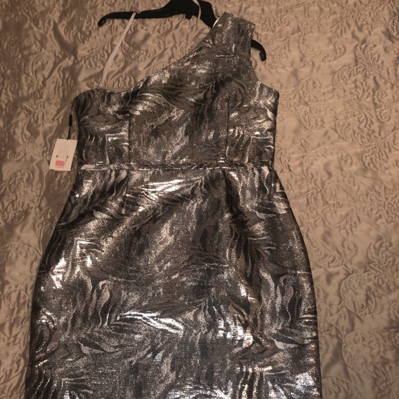 Calvin Klein Cocktail Dress Sz 14 - Picture 4 of 6